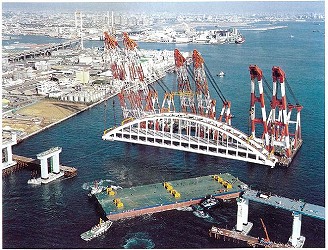 日本橋梁建設協会 鋼橋の架設