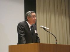 須賀会長による開会の辞