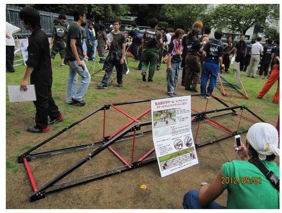 総合優勝した作品(名古屋大学)