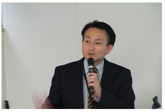 釜井副幹事長による講演