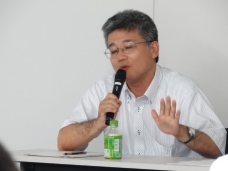 野村チームリーダーによる講演