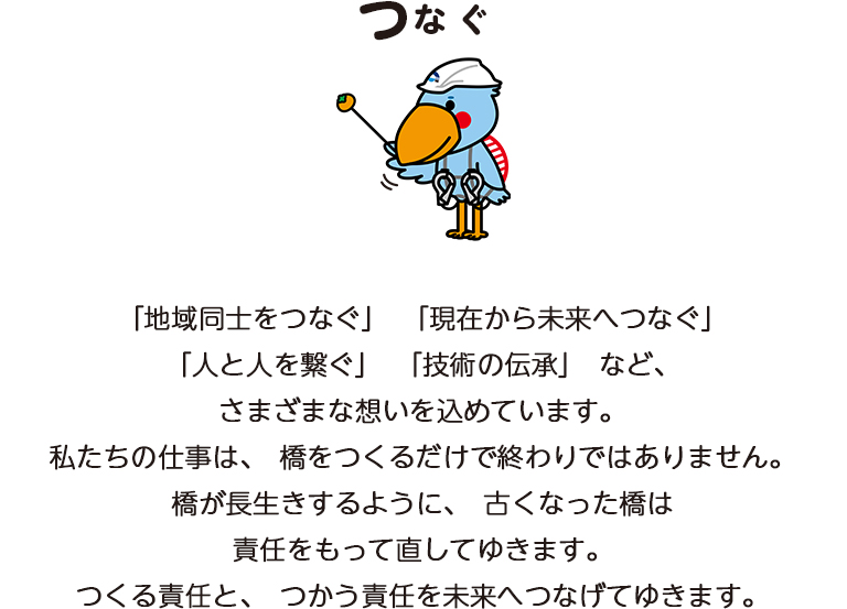 つなぐ